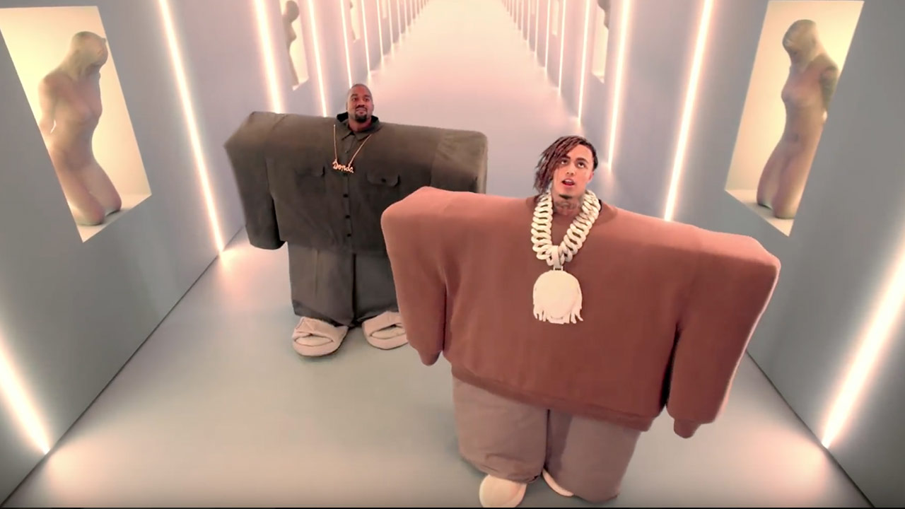 Kanye West Lil Pump Ft Adele Givens I Love It Music Video Perfect Plug - roblox lil pump jacket